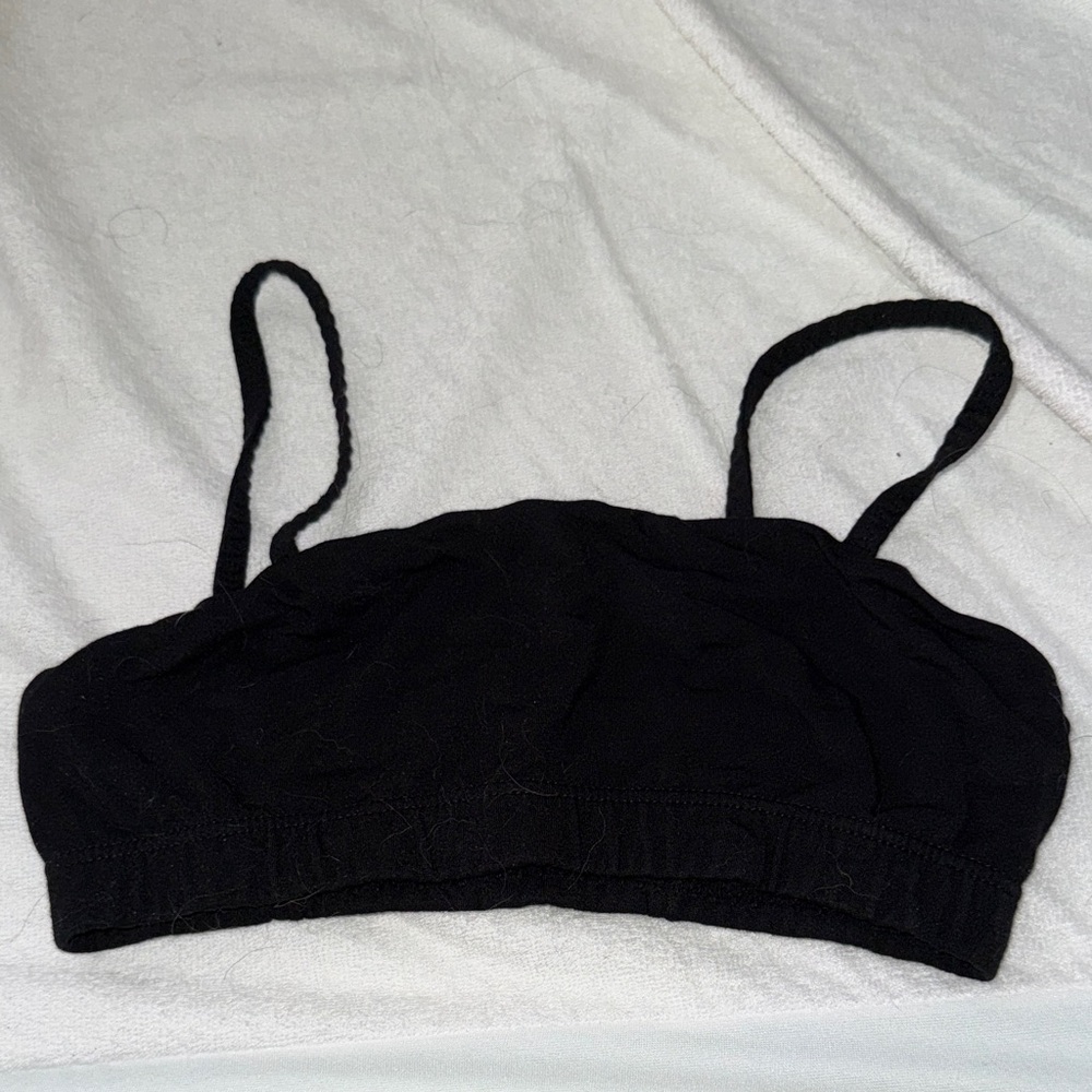 ‘HUHA UNDERWEAR’ TATA BLACK BRALETTE